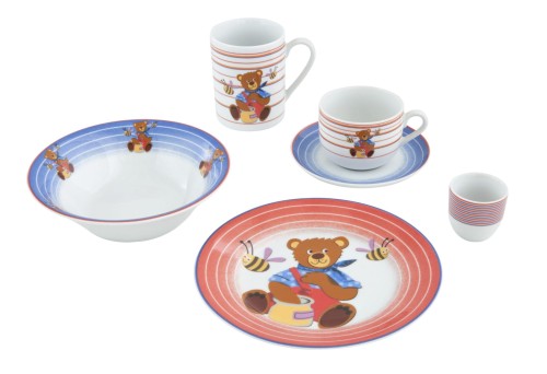 zestaw śniadaniowy dla dzieci Nora-S-02123 karolina