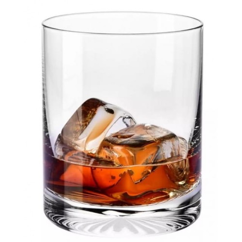 Szklanki do whisky Mixology 300 ml z tłoczonym promienistym dnem krosno