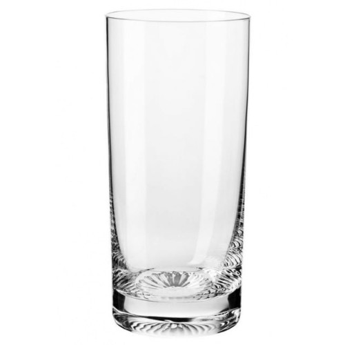 Szklanki do napojów z promienistym tłoczonym dnem Mixology long 350ml Krosno