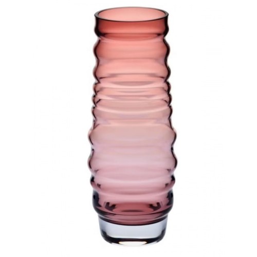 Burgundowy wazon dekoracyjny 35 cm Krosno