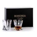 Szklanki do whisky Quadro Bohemia Prestige Premium