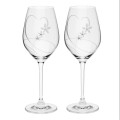 Daisy kieliszki do wina Swarovski kpl. 2 szt 360ml