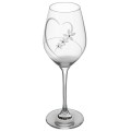 Daisy kieliszki do wina Swarovski kpl. 2 szt 360ml