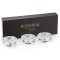 Komplet 3 świeczników tealight N3 Bohemia Prestige