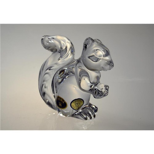 Figurka kryształowa wiewiórka Bohemia