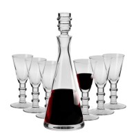 Zestaw do likieru i nalewek krosno royal 7-części