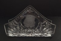 Kryształowy serwetnik kwiat Zawiercie